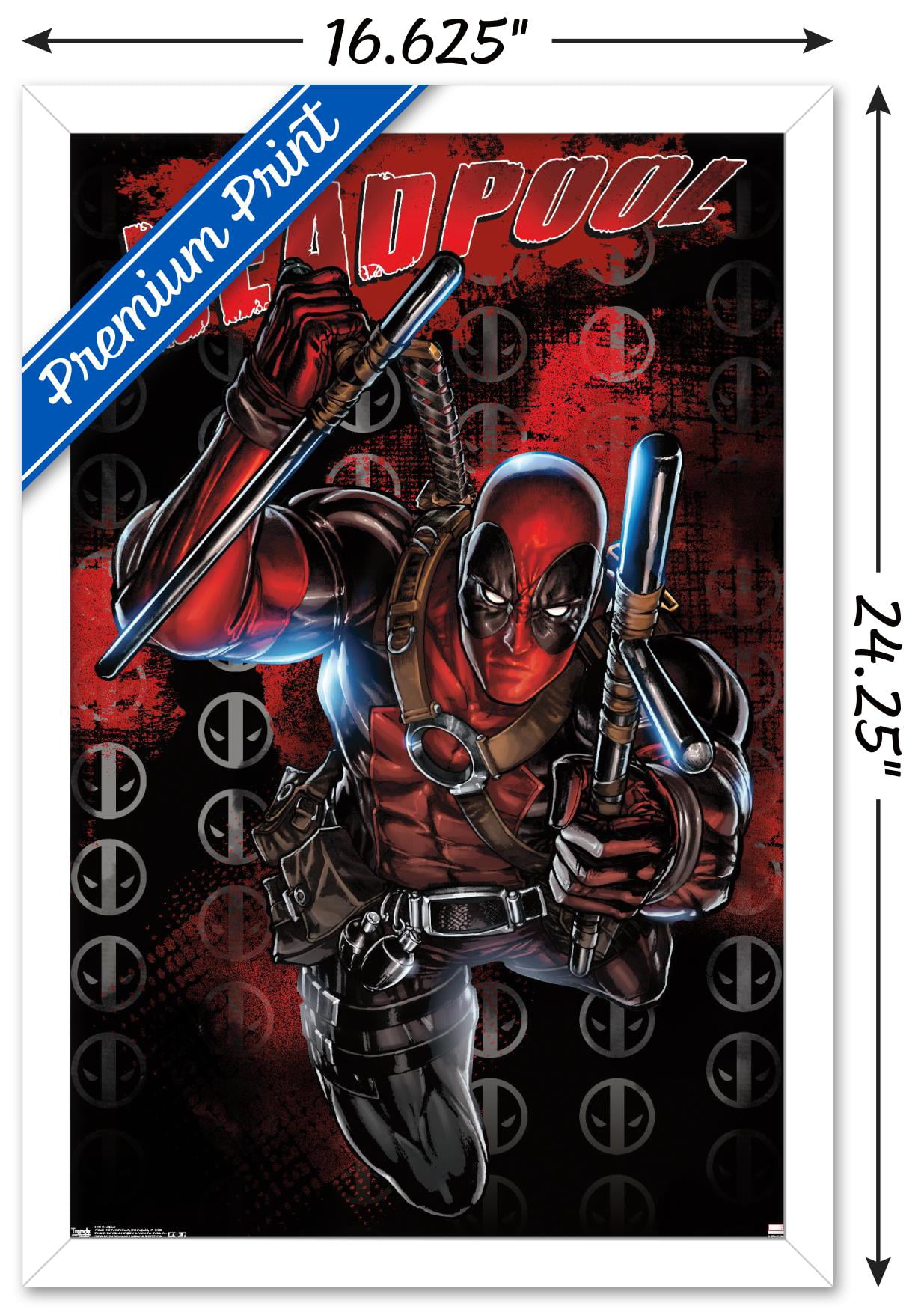 Deadpool 2 X-men Comic Hero Movie 36" x 24" Large Wall Poster Print Decor 