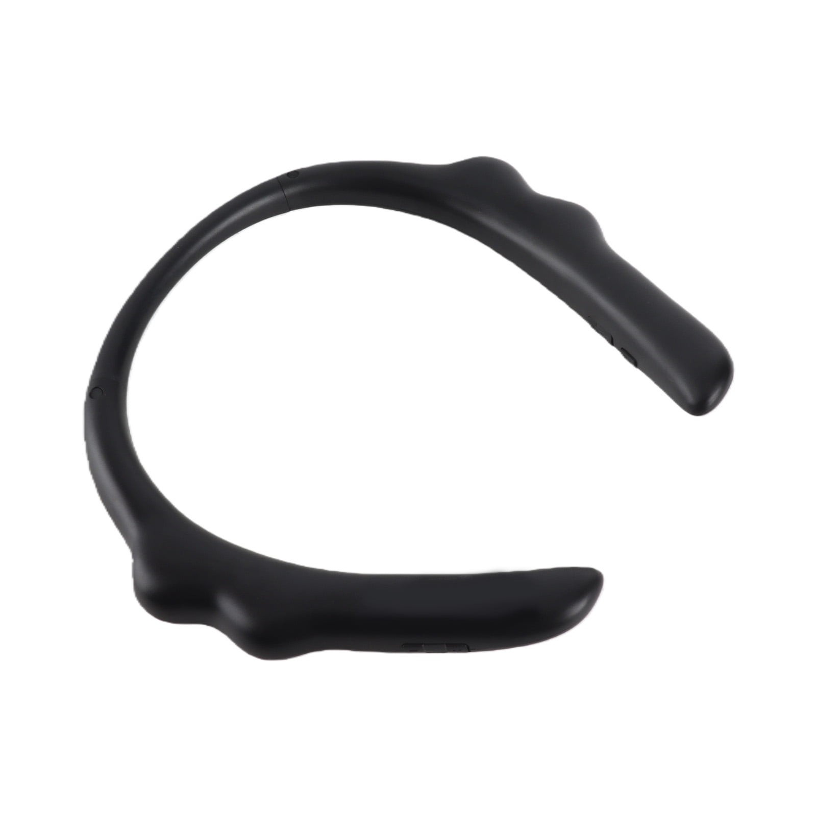 NFTIGB Wireless Neckband Headset IPX4 Waterproof Stereo Bluetooth 5.3 Neckband Headphones with Noise Cancelling Mic, 4 Quad-Core Speakers 9D Cinema Surround Sound Long Battery Life Earbuds (Black)