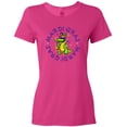thumbnail image 3 of Inktastic Mardi Gras Party Alligator Women's T-Shirt, 3 of 5