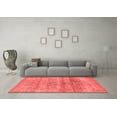 thumbnail image 3 of Ahgly Company Indoor Square Persian Red Traditional Area Rugs, 7' Square, 3 of 4