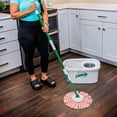 thumbnail image 5 of Libman Wonder Spin Mop System with Adjustable Handle and Microfiber Gripstrips for Easy Floor Cleaning, 5 of 16