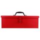 thumbnail image 1 of 1Pc Iron Sheet Tool Box Household Tool Storage Case Red Portable Toolbox, 1 of 3