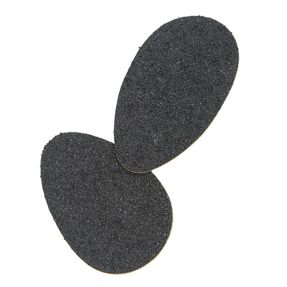 ULTNICE NonSlip Shoe Pads with Strong Adhesive Backing for High Heels and Boots Made of Rubber Black