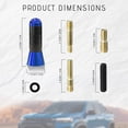 thumbnail image 2 of HUGFEGWE Car Short Antenna, Carbon Fiber Car Audio & Video Antennas for AM/FM Reception, Universal Replacement Car Antenna with 4 Adapters, 2 Rubber Rings, Automotive Exterior U2537-6048, 2 of 7