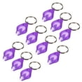 thumbnail image 1 of Amdohai 10Pcs Mini Portable UV LED Light Flashlight Keychain Ultra Bright Key Ring Light Torch Currency Passports Detector, 1 of 8