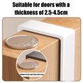 thumbnail image 6 of Lilixerw Hooks Hanger Over The Door,Collapsible Retractable Over The Door Organizer Rack Space Saving Hanging Storage Hanger for Clothes,Coats,Towels for Bedroom Bathroom, 6 of 7