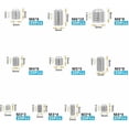 thumbnail image 2 of 200 Uds tornillos Allen tornillos hexagonales sin cabeza de acero inoxidable juego de accesorios metálicos profesionales métricos M3 M4 M5 M6 M8, 2 of 5
