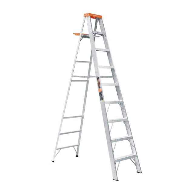 Escalera De tijera tipo ll Truper 8 escalones y bandeja EST-28