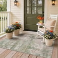 thumbnail image 3 of GENIMO 2'x7' Runner Rug, Washable Non Slip Soft Abstract Hallway Runner for Kitchen Entryway Laundry Room, Dusty Sage, 3 of 6
