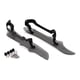 thumbnail image 4 of Deflector de parabrisas DYNWAVEMX 2 piezas para K1600B K1600Gtl 2017 gris, 4 of 4