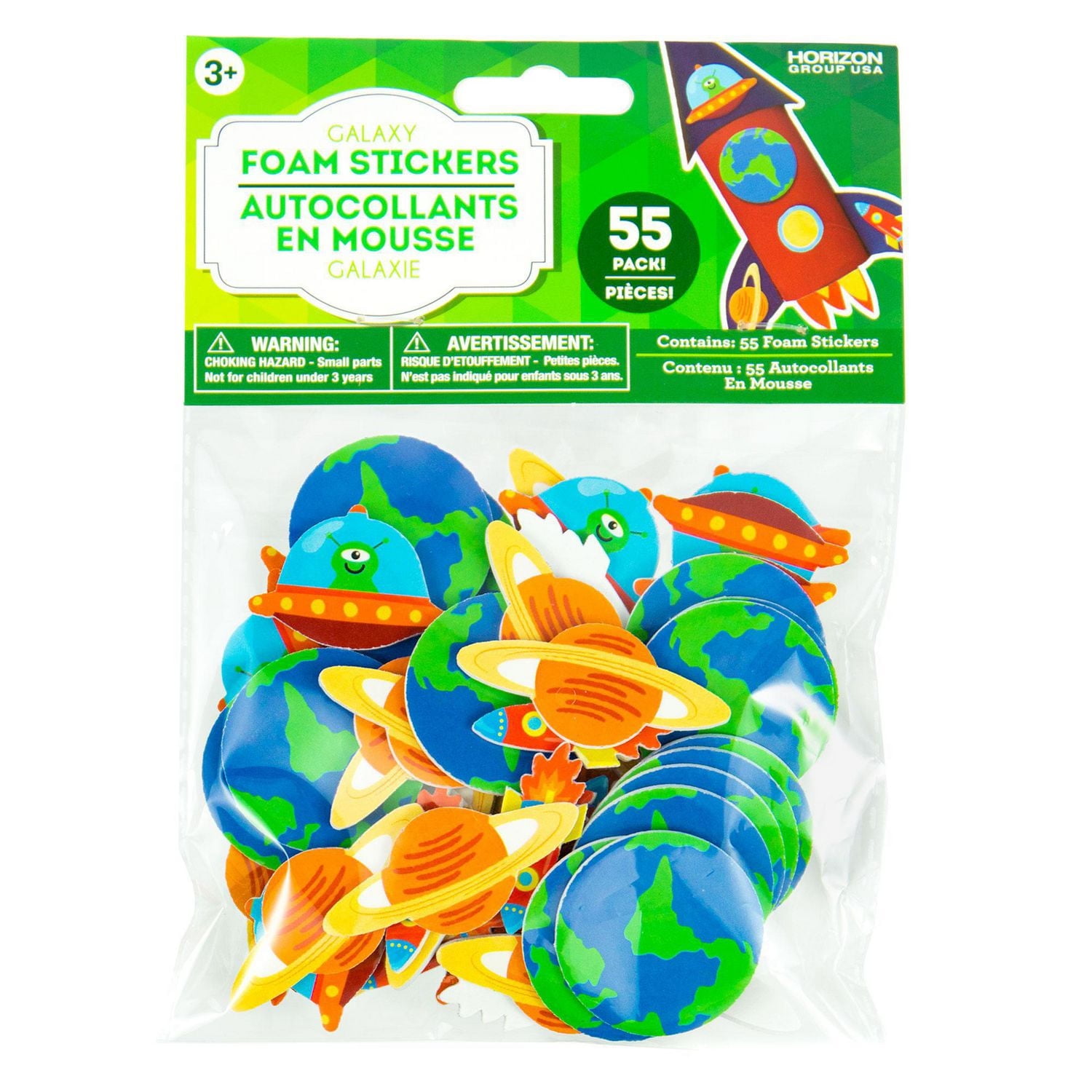 Galaxy Foam Stickers - Walmart.ca