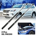 thumbnail image 2 of Unique Bargains 2pcs Front Hood Gas Struts Springs Shocks PM3269 for Lexus RX350 RX450h, 2 of 6