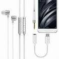 thumbnail image 5 of USB C To 3.5mm Audio Adapter USB Type C To AUX Headphone Jack Cable Adapter For iPhone 15, iPhone 15 Plus, iPhone 15 Pro, Pro Max, Smartphones Handsfree Earphone Audio Convertor Jack White, 5 of 5