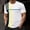 Yellow, variant on Men's Casual Lightweight Interlock T Shirts with Short Sleeve Crew Neck Color Block Graphic Tees Shirt Summer Tops Yellow