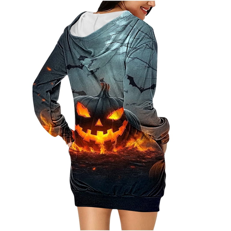 Halloween Costumes Halloween Hoodie Women's Spider Hoodie Women's Halloween Costume