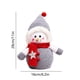 thumbnail image 3 of Juguetes de piscina, juguetes para bebés, juguetes para niños pequeños, adornos navideños de muñeco de nieve de peluche, decoraciones navideñas, muñecos de nieve de Papá Noel hechos a mano para fiesta, 3 of 6
