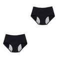 thumbnail image 2 of Sonducket Calzoncillos de mujer a prueba de fugas de diseño Simple, ropa interior reutilizable de Color sólido para niñas, bragas Type6 NO6, 2 of 6