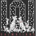 thumbnail image 2 of Junior's One Hundred and One Dalmatians The Whole Family Graphic Tee Black Large, 2 of 3