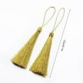 thumbnail image 4 of tredstone 1 Set Tassels Trim Polyester Key Chain Pendant Hanging Ornament Jewelry Making Finding Clothes Supply Book-marker Tool, 4 of 6