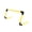Yellow-15CM, variant on Soccer Basketball Track Field Practice Hurdle Fitness Equipment Adjustable Training Hurdles Speed Training Gear
