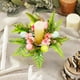 thumbnail image 4 of Juego de cubiertos navideños con forma de árbol (cuchillo y tenedor), ideal para decorar la mesa o como regalo navideño. Estructura metálica plegable de dos niveles con base de madera, 4 of 6