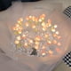 thumbnail image 5 of Bouquet De Tulipan Con Tira De Luz, Bricolaje Brillante Flores Artificiales Lámpara De Mesa De, 5 of 8
