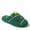 Deep Green, variant on Unisex Novelty Holiday Christmas Scuff Slipper