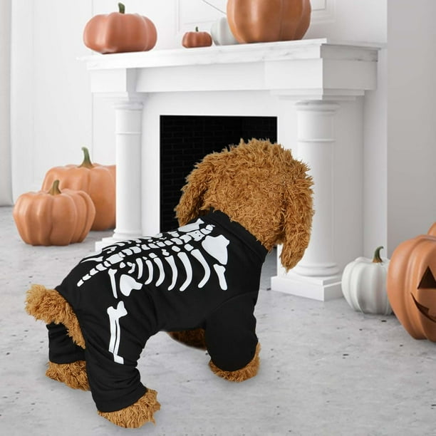 Puppy skeleton costume hot sale
