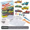 thumbnail image 2 of G Car Model Plaster Painting Craft Kit For Kids Diy Automotive Art Activity, 2 of 3