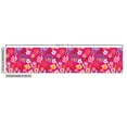 thumbnail image 3 of Ambesonne Floral Fabric by the Yard Upholstery, Tropical Plants and Flowers, 10 Yards, Magenta Multicolor, 3 of 5