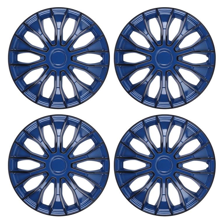 WOLFSTORM 14 Inch Wheel Covers Snap On Black Matte Fits R14 Tire Steel Rim 4 Pcs WOLFSTORM 14 Inch Wheel Covers Snap On Black Matte Fits R14 Tire Steel Rim 4 Pcs
