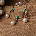 thumbnail image 4 of Boho Elegante Moda Perlas De Piedras Preciosas Colgante Collar De Cadena Joyería Del Encanto, 4 of 6