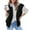 Black, variant on Oplxuo Womens Hooded Quilted Puffer Vest Sleeveless Padded Winter Outerwear Lightweight Warm Gilet Jacket with Pockets