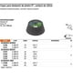 thumbnail image 2 of Copa Desbaste Piedra 5'' Grano 80 Ent. M14 Truper 13794 C-360-PI, 2 of 2
