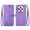 Purple, variant on Phone Case for OPPO Reno 12F, Shockproof PU Leather Wallet Case with Card Slots Anti-Scratch Stand Magnetic Flip Zipper Pocket Cover for OPPO Reno 12F, Red