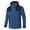 Navy, variant on Caqnni Windbreaker Jacket for Men Men's Waterproof Jacket with Hood Lightweight Rain Coat Windbreaker Jacket for Men Hoodie Outwear Zip up Long Sleeve Plus Size Tops (White,S)