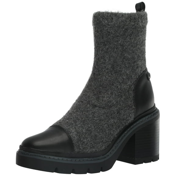 Sam Edelman Women's Rozanna Ankle Boot Charcoal/Black 8M