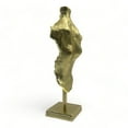 thumbnail image 2 of 16 inch Gold Decorative Metal Body Sculpture by 90210 Kitchen and Bath, 2 of 5