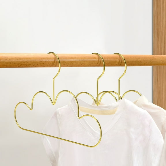 VORCOOL Premium Golden Metal Hangers for Coats Sweaters and Overcoats