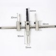 thumbnail image 4 of 1Pc Airplane Design Wood Drill Bit Set Centering Hole Cutter Woodworking Tools Set Woodworking Forstner Drill Bits Sets (Silver), 4 of 9
