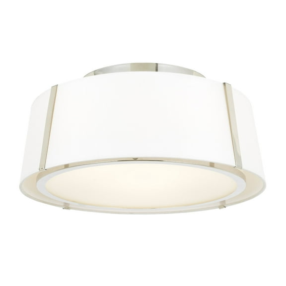 Crystorama Lighting - Three Light Ceiling Mount - Ceiling Mount - Fulton - Three
