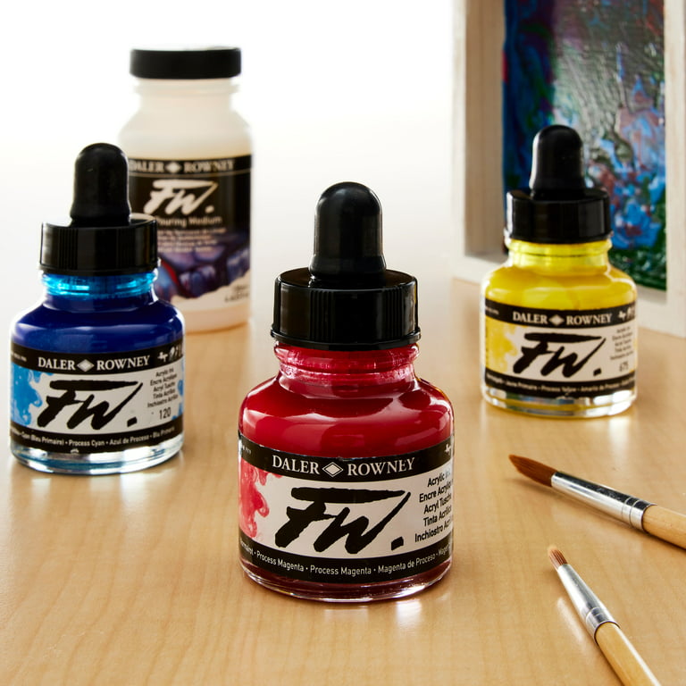 Daler-Rowney FW Liquid Acrylic Artists' Inks and Sets