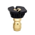 thumbnail image 1 of 1/4 Ultra High Pressure Car Washing Machine Quick Insert Water Nozzle Nozzle Fan Shaped Quick Connection Cleaning Machine Head Accessories, 1 of 8
