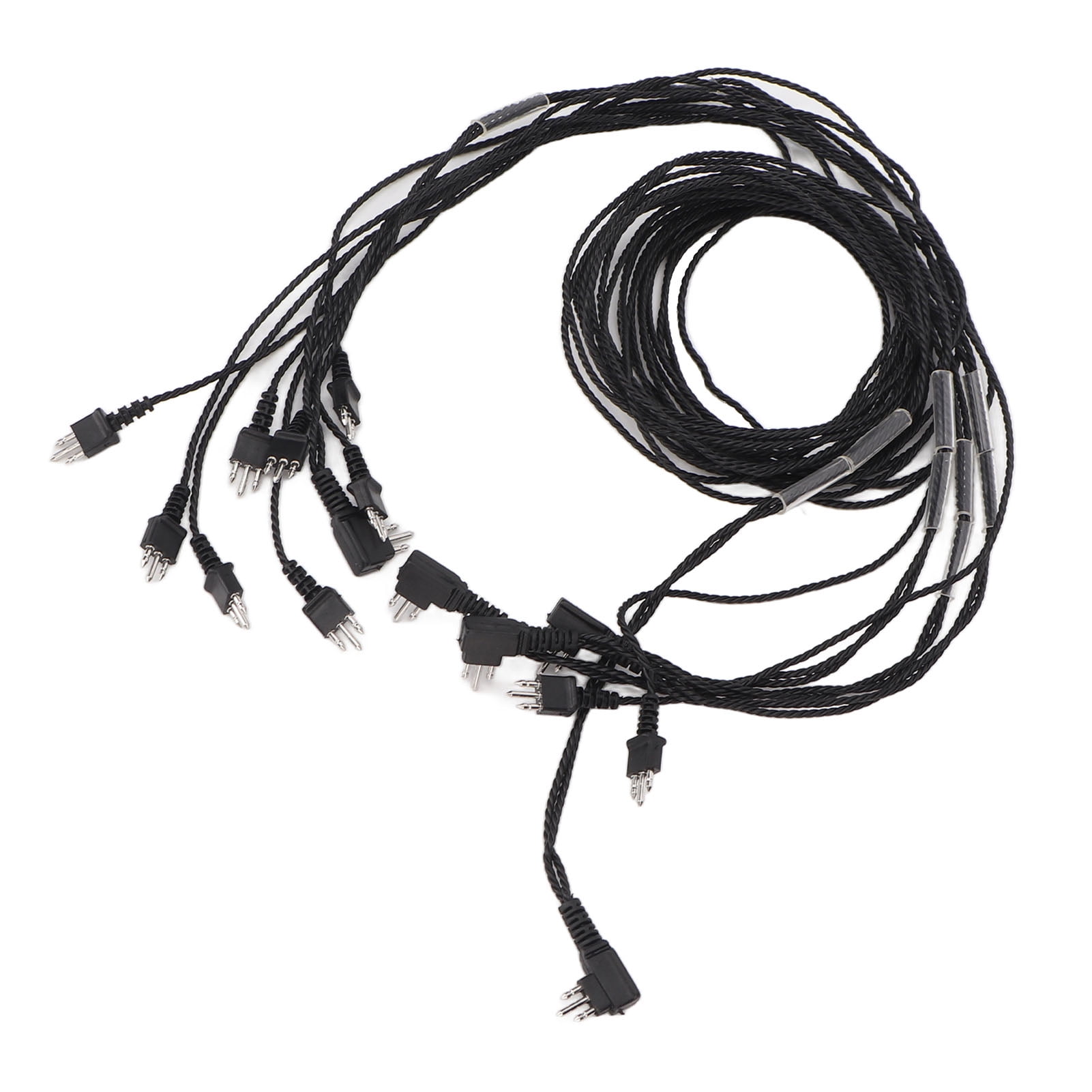 3pin s Receiver Cable, 29.5in Black Heat Resistant Rounded Hand Feel