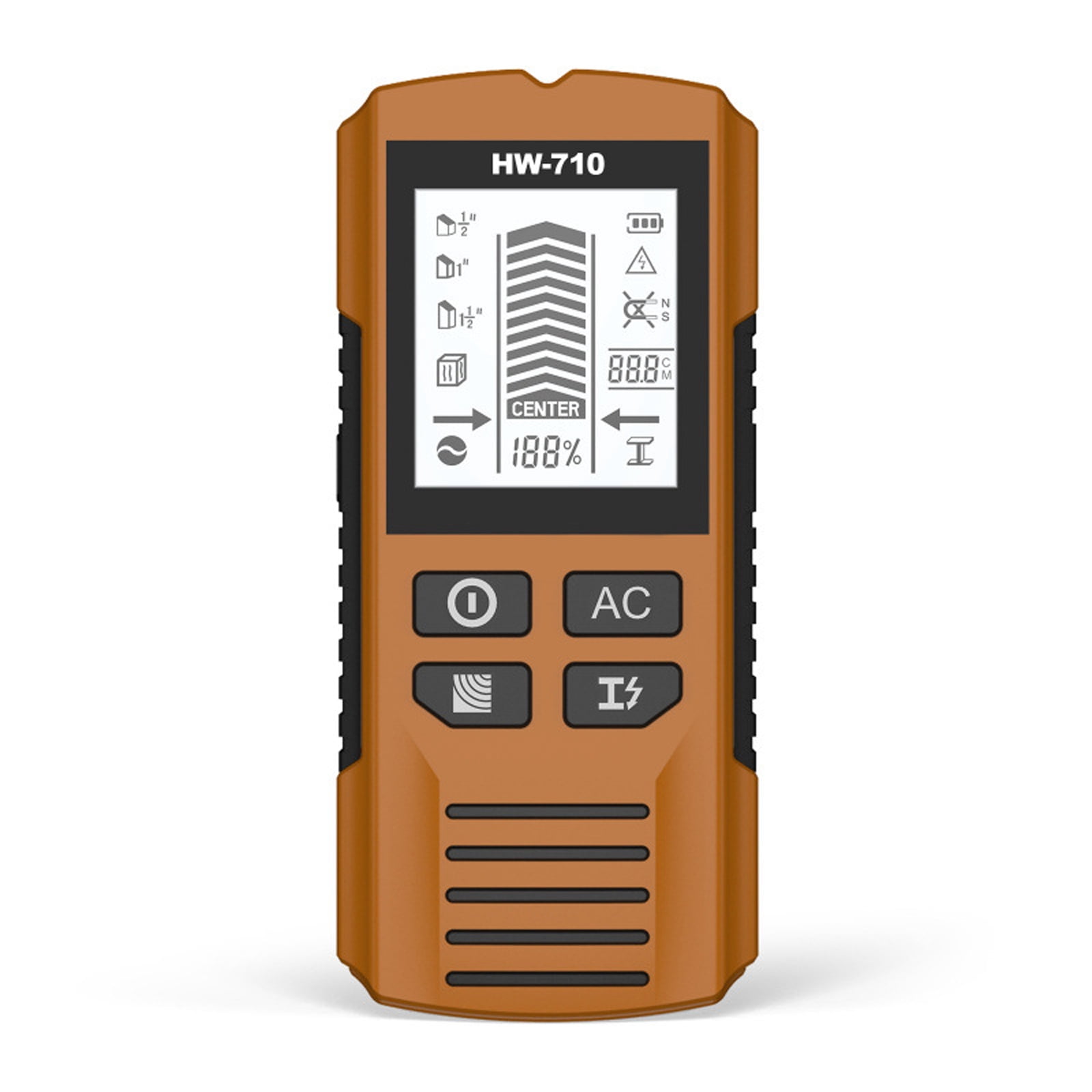Lightweight ABS Construction Handheld Detectors Identifies Metals Live Wire And Wooden Studs In Wall Multifunctional