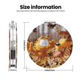 thumbnail image 3 of Zufioo Garfield pour Miroir de Maquillage de Poche Portable, Miroir de Beauté Pliable à Main Grossissant Adapté pour Portefeuille Sac à Main pour Femmes-Forme Ronde, 3 of 9