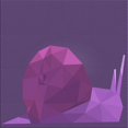 thumbnail image 1 of Ahgly Company Machine Washable Indoor Square Transitional Dark Magenta Purple Area Rugs, 5' Square, 1 of 7