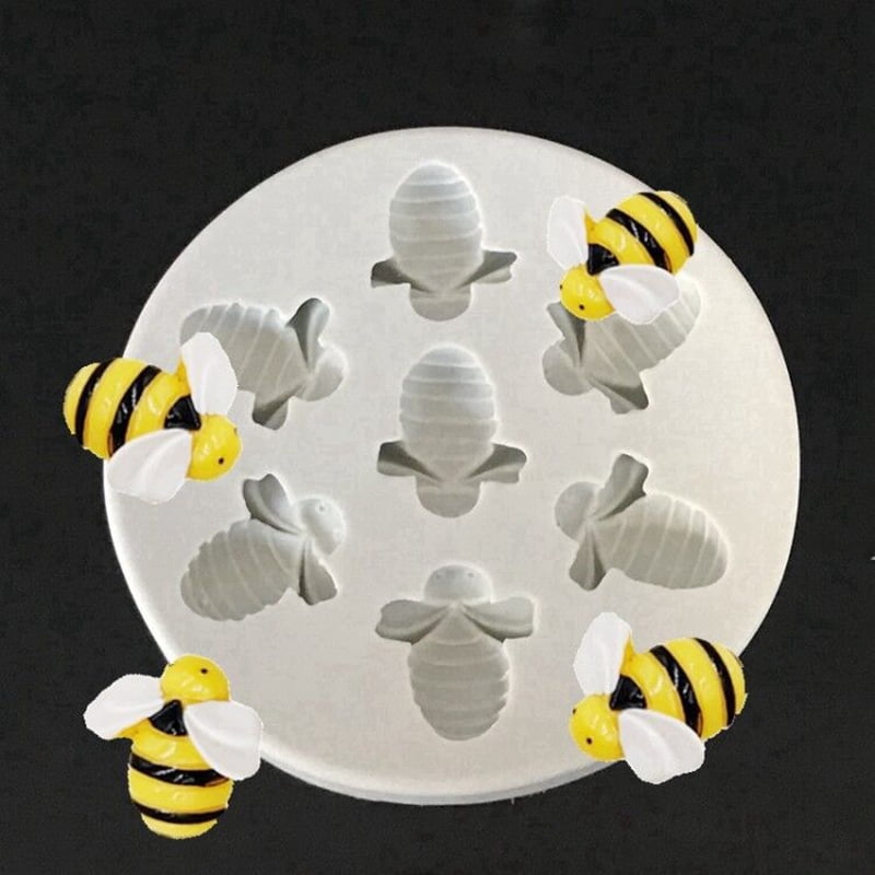 Ladybug and bee silicone mold – Crafty Cake Shop