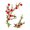 Red, variant on Embroidery Flower Appliques Embroidered Fabric Patches Flower Fabric Collar Patches for Wedding Dress Jeans Hat Clothing