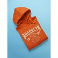 thumbnail image 3 of Brooklyn 1987 College Style Hoodie Men -Image by Shutterstock, Male 4X-Large, 3 of 4